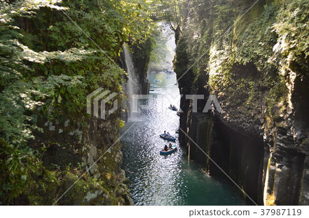 高千穗峽谷瀑布 37987119