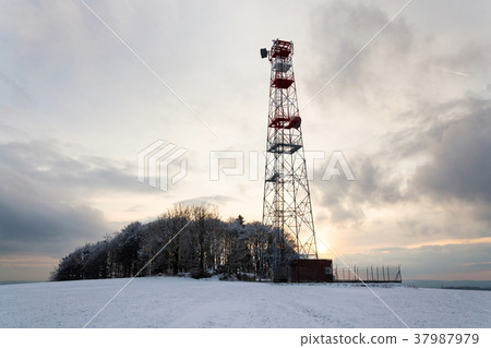 Transmitters and aerials, telecommunication tower 37987979