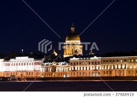 St. Isaac's Cathedral. Saint Petersburg winter St. Isaac's Cathedral. Saint Petersburg winter 37988419