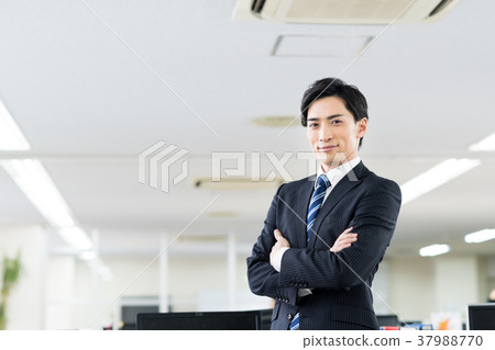 A young businessman A young businessman 37988770