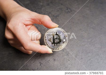 Virtual currency and bitcoin image Virtual currency and bitcoin image 37988781