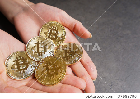 虛擬貨幣和比特幣圖像 虛擬貨幣和比特幣圖像 37988796