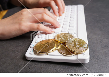 虛擬貨幣和比特幣圖像 37988816