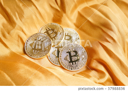 Virtual currency and bitcoin image Virtual currency and bitcoin image 37988836