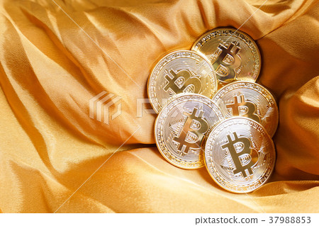Virtual currency and bitcoin image Virtual currency and bitcoin image 37988853