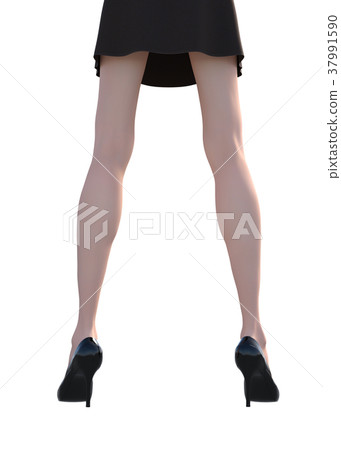 放養圖片女性的腿perming3DCG插圖素材 放養圖片女性的腿perming3DCG插圖素材 37991590