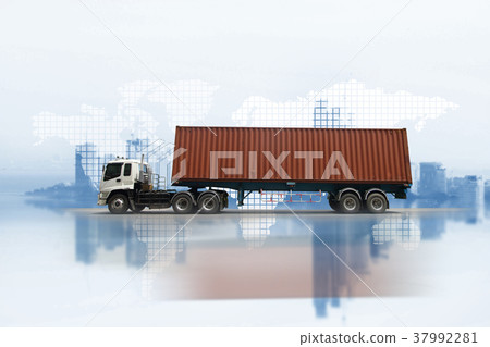 Transportation, import-export logistics concept Transportation, import-export logistics concept 37992281