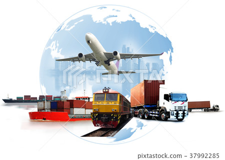 Transportation, import-export logistics concept Transportation, import-export logistics concept 37992285