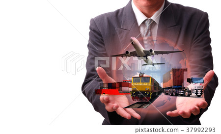 Transportation, import-export logistics concept Transportation, import-export logistics concept 37992293