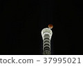 東京天空樹和全蝕（2014年1月31日23:07） 37995021