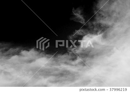 Clouds over black. 37996219