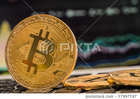 New virtual currency bitcoin coin New virtual currency bitcoin coin 37997597