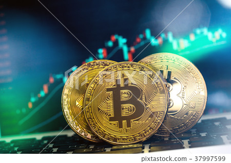 New virtual currency bitcoin coin New virtual currency bitcoin coin 37997599