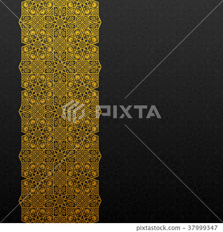 Abstract background with traditional ornament Abstract background with traditional ornament 37999347
