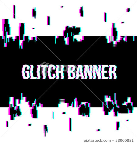 Creative vector illustration of glitch style 38000881