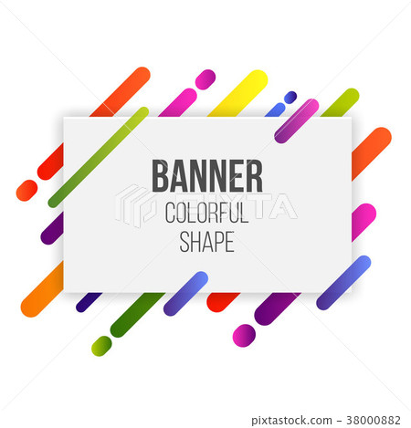 Creative vector illustration of paper card with Creative vector illustration of paper card with 38000882