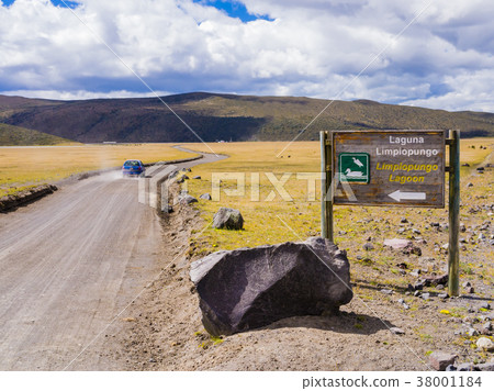 Dirt road to Limpiopungo lagoon, Ecuador Dirt road to Limpiopungo lagoon, Ecuador 38001184
