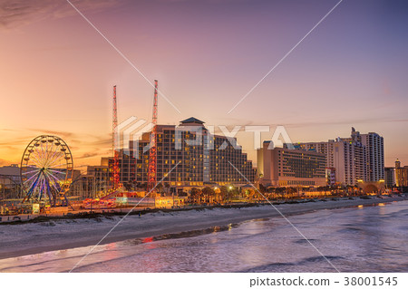Skyline of Daytona Beach, Florida 38001545