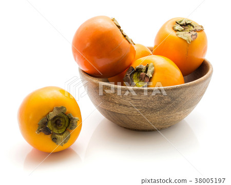 Persimmon sharon isolated on white 38005197