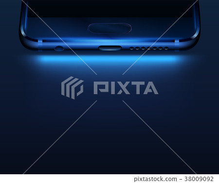 Smartphone bottom. Smartphone bottom. 38009092