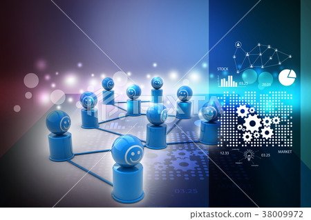 communication concept with sign 38009972