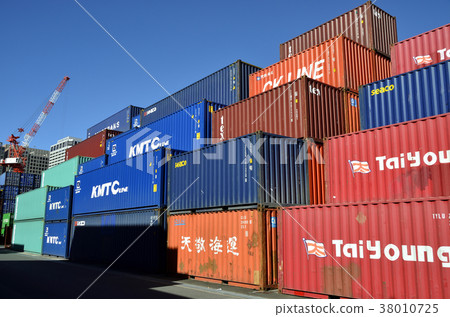 container yard container yard 38010725