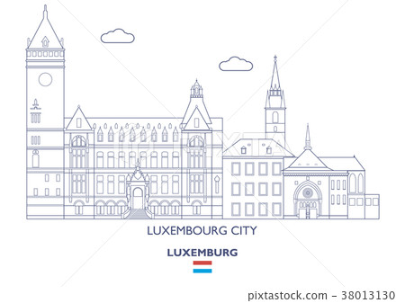 Luxemburg City Skyline, Luxemburg 38013130