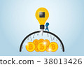 businessman drilling barrier to find bitcoins 38013426