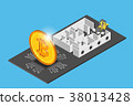 man use tractor to destroy wall to find bitcoin 38013428