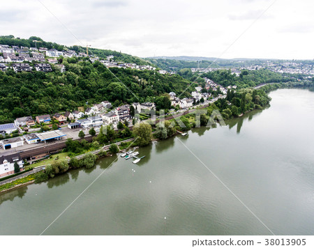 Aerial view of surroundings and village of Aerial view of surroundings and village of 38013905
