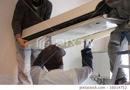 Air conditioner construction removal 38014752