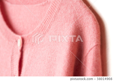 冬裝粉色針織開衫 38014908