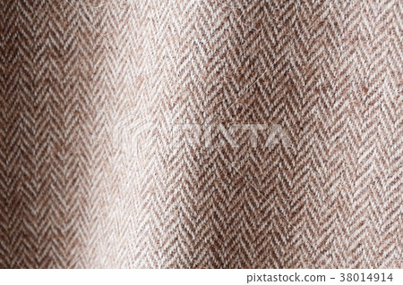 人字形黑褐色的花呢織物背景 38014914