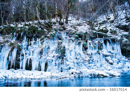 Ice columns of Saitama Chichibu thirty 38017014