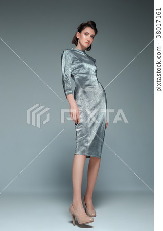 Fashion woman portrait. Beautiful model. Fashion woman portrait. Beautiful model. 38017161
