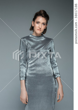 Fashion woman portrait. Beautiful model. Fashion woman portrait. Beautiful model. 38017186