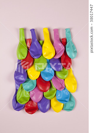 colorful deflated balloons pattern 38017447
