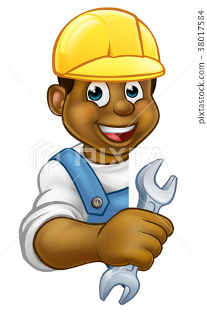 Cartoon Character Plumber - Stock Illustration [38017584] - PIXTA