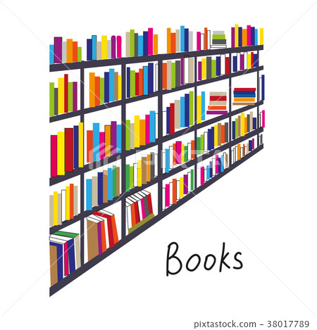 Library with books rows backcround Library with books rows backcround 38017789