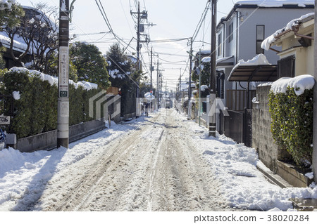 On a snowy road # 6 On a snowy road # 6 38020284
