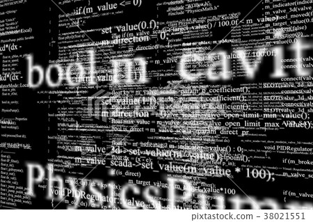 Programming code abstract technology background 38021551