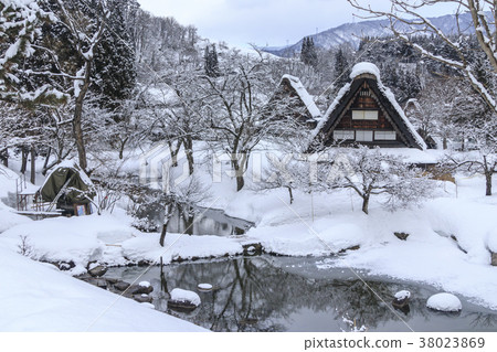 Shirakawago winter Shirakawago winter 38023869