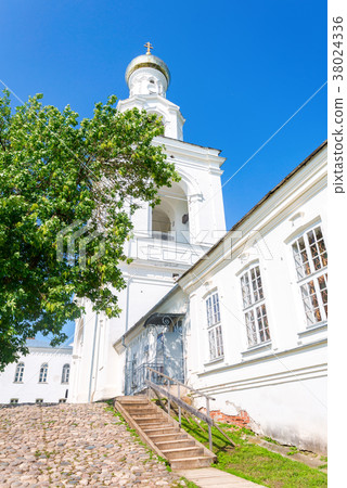 Bell tower of the St. George (Yuriev) Orthodox Bell tower of the St. George (Yuriev) Orthodox 38024336