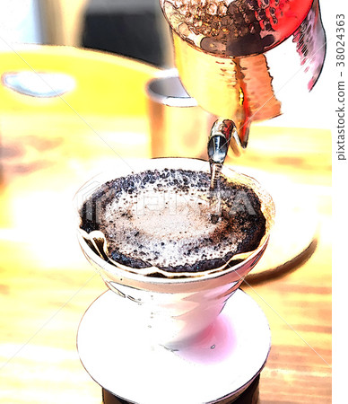 Hand coffee 38024363