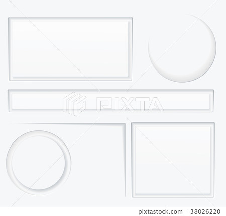 Different pressed forms for your headlines.-插圖素材 [38026220] - PIXTA圖庫