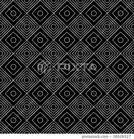 minimalist seamless pattern with geometric shapes 38026327
