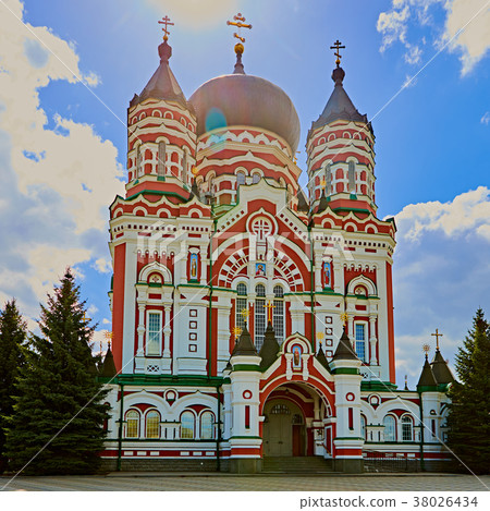 The Cathedral of St. Pantaleon in Kyiv. Ukraine 38026434