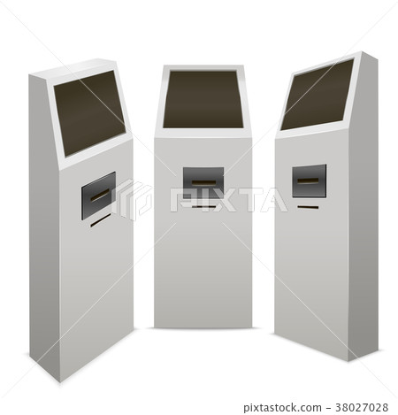 Template Blank White Payment Terminal Mock Up Set Template Blank White Payment Terminal Mock Up Set 38027028