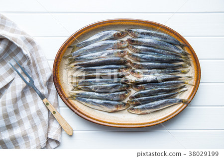 Raw sardines fish. Raw sardines fish. 38029199