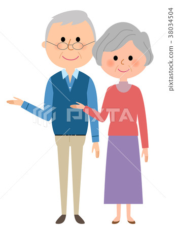 Senior couple Senior couple 38034504